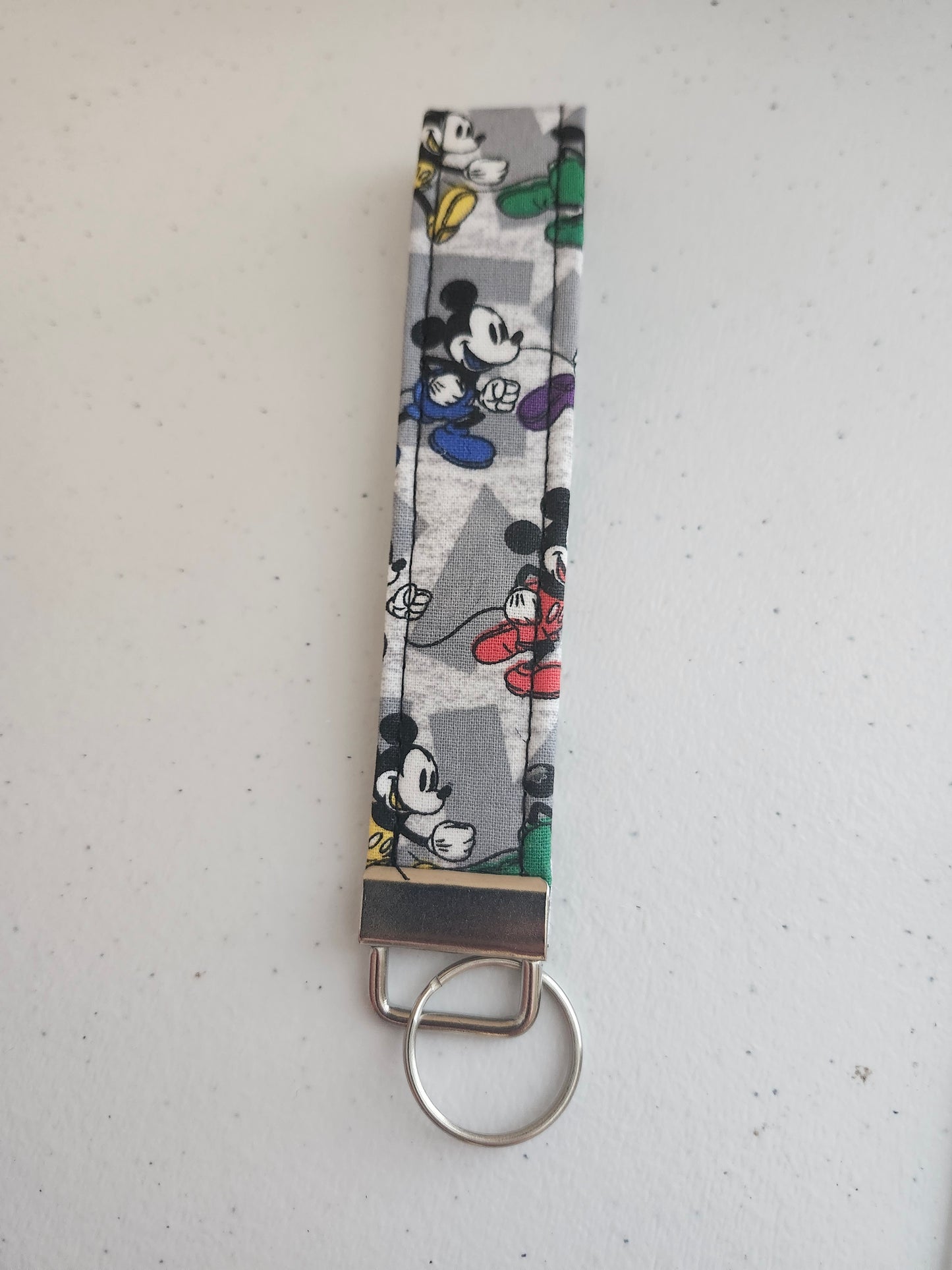 Mickey Mouse Print Wrist Strap