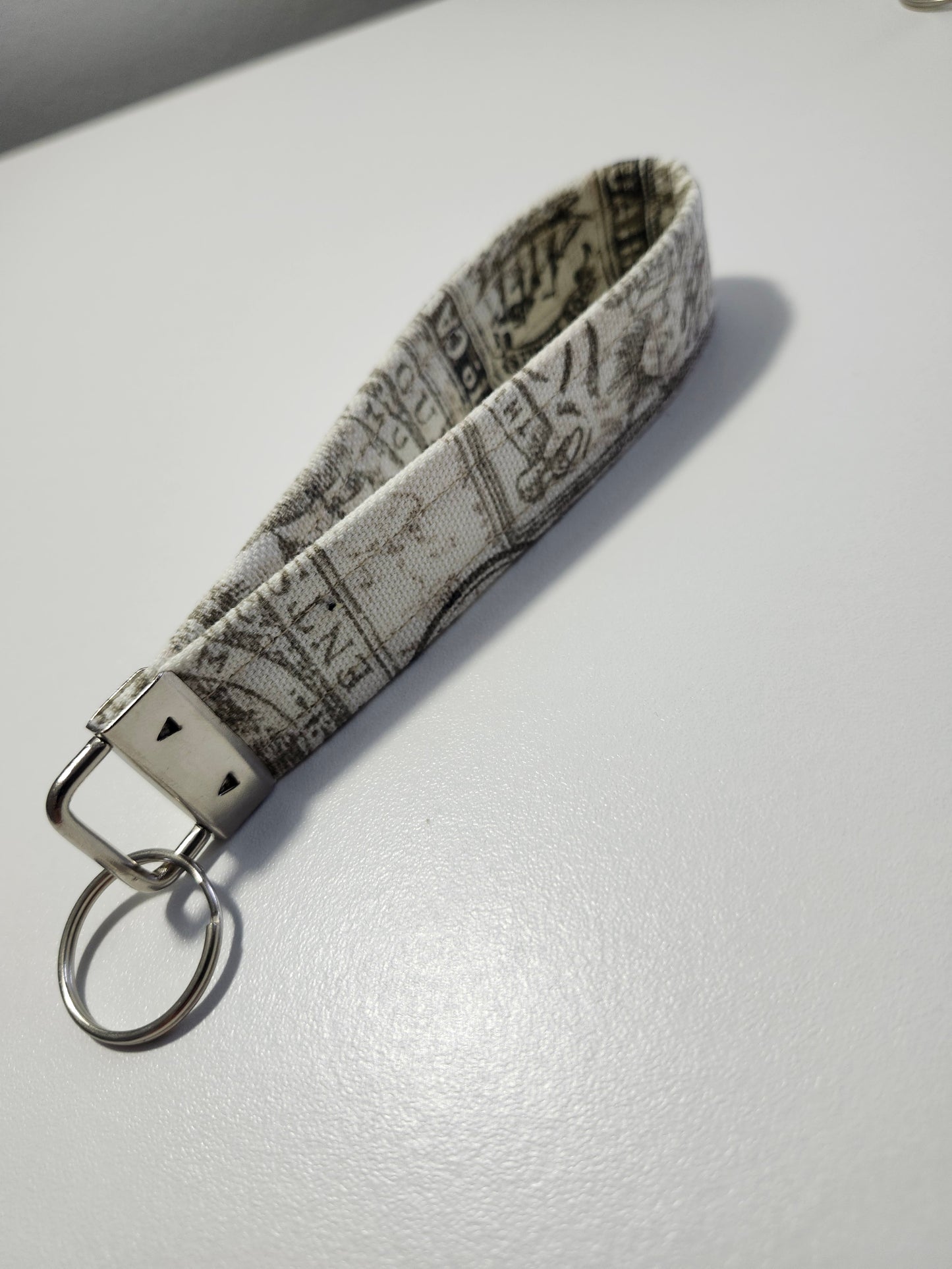 US Stamp Print Wrist Strap